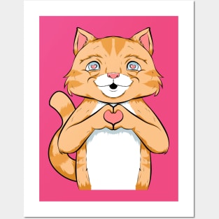 kittens funny and loving Posters and Art